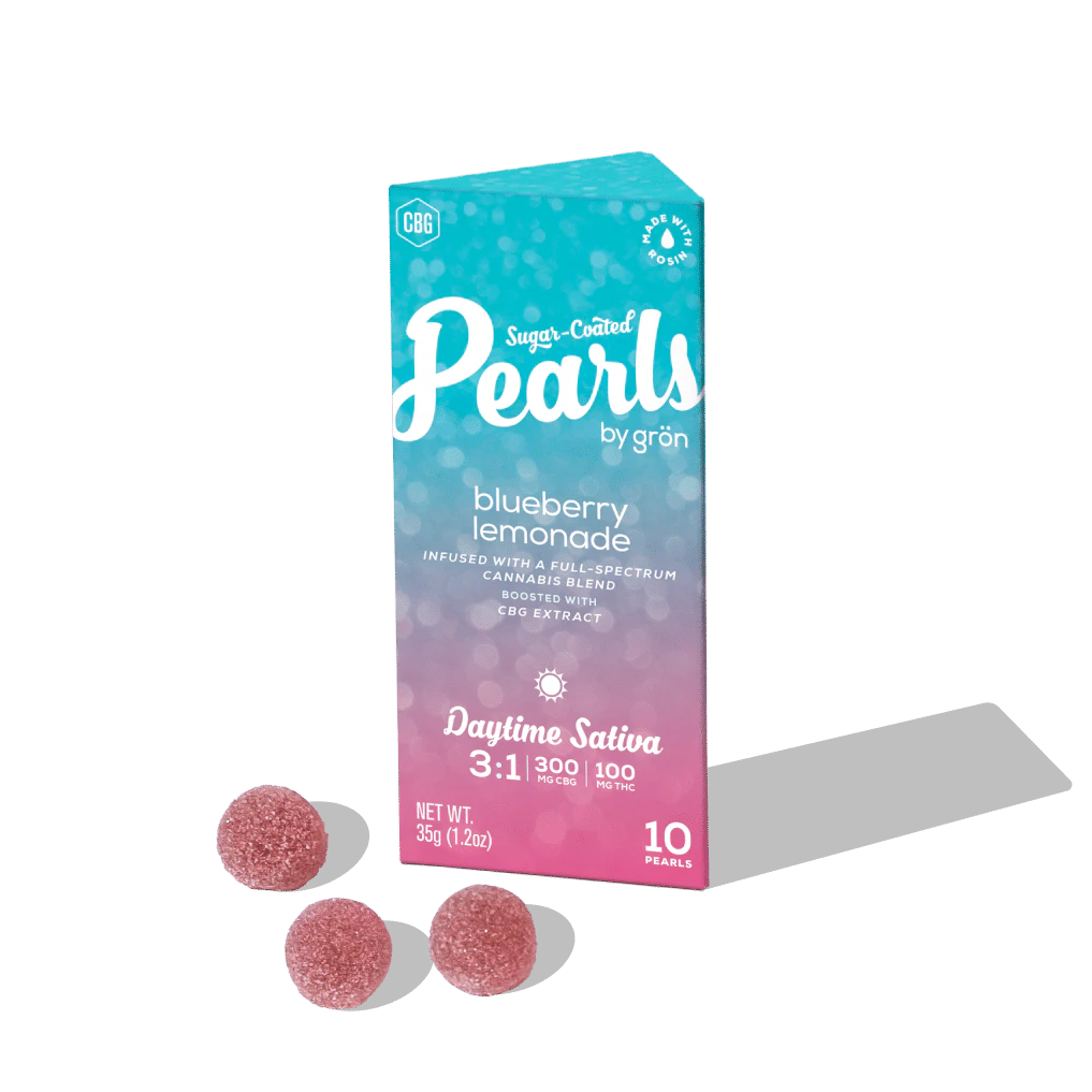 GRON - Blueberry Lemonade | Edible | 10mg x 10pk | Gron Main Image