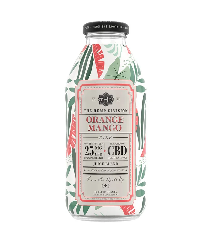 THE HEMP DIVISION (HARNEY AND SONS) - Orange Mango | Drink | 16oz | The Hemp Division Main Image