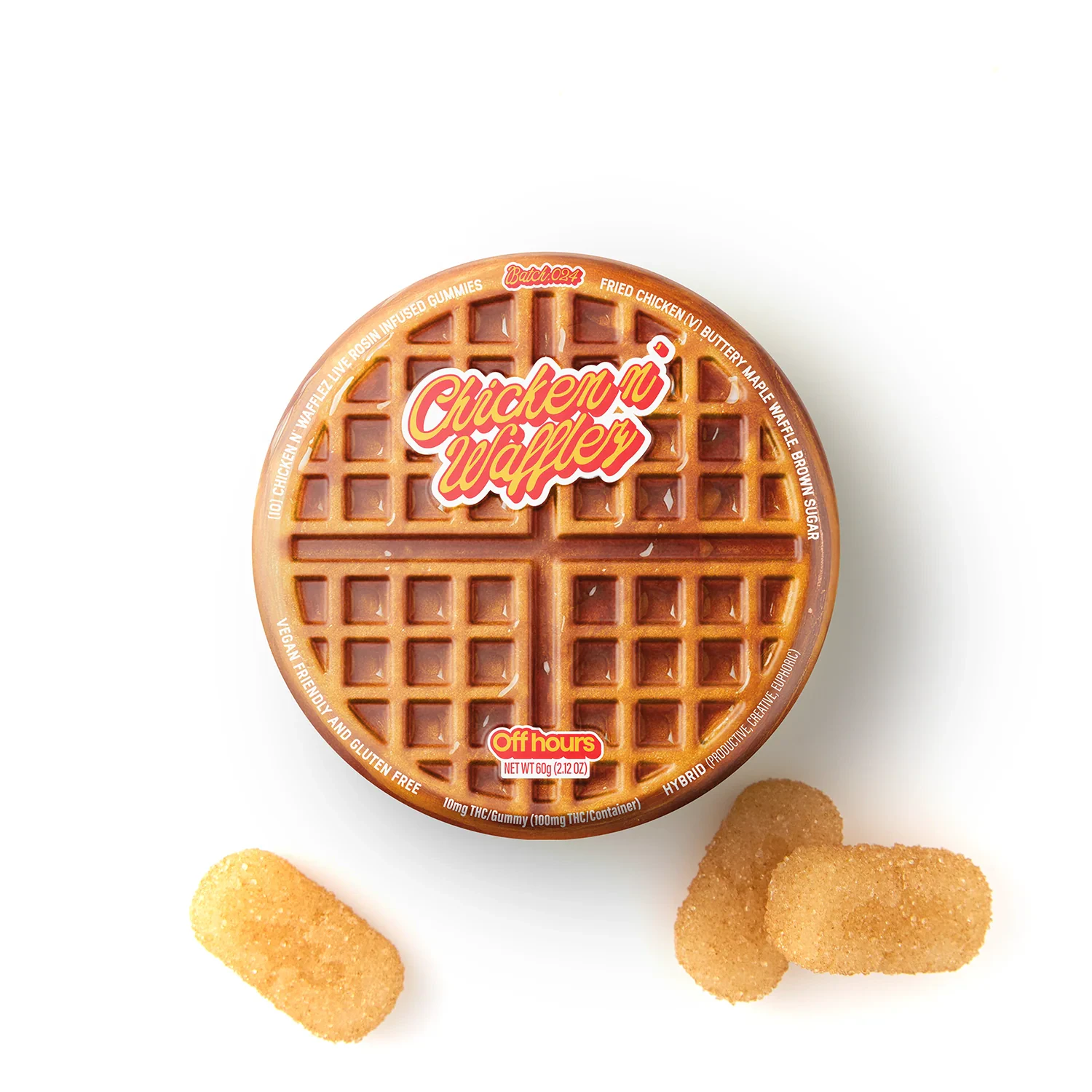 Off Hours - Chicken n' Wafflez Live Rosin | Edible | 10mg x 10pk | Off Hours Main Image