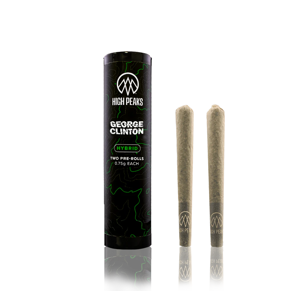 High Peaks - George Clinton | Preroll | .5g x 2pk | High Peaks Main Image
