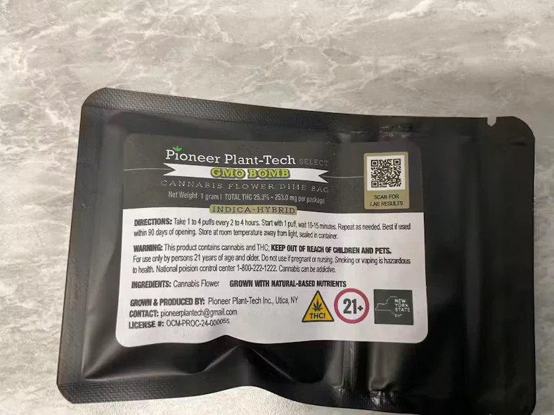 Pioneer Plant-Tech - GMO BOMB | Flower | 1g | Pioneer Plant-Tech Main Image