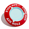 Edie Parker Ash Hole Ashtray  - Red