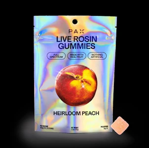 PAX - PAX | Heirloom Peach | 10pk Live Rosin Gummies
