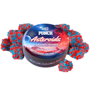 Punch Edibles - 100mg Solventless Hash Asteroids - Cherry Razz Storm