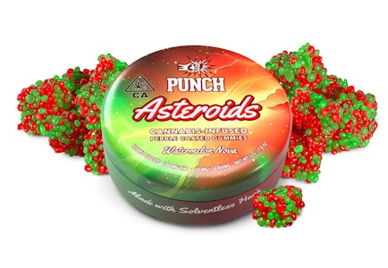PUNCH EDIBLES & EXTRACTS - Asteroids | Solventless - Watermelon Nova | 100mg