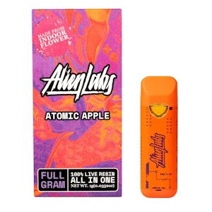 Alien Labs - Atomic Apple 1g Live Resin Disposable Cart - Alien Labs