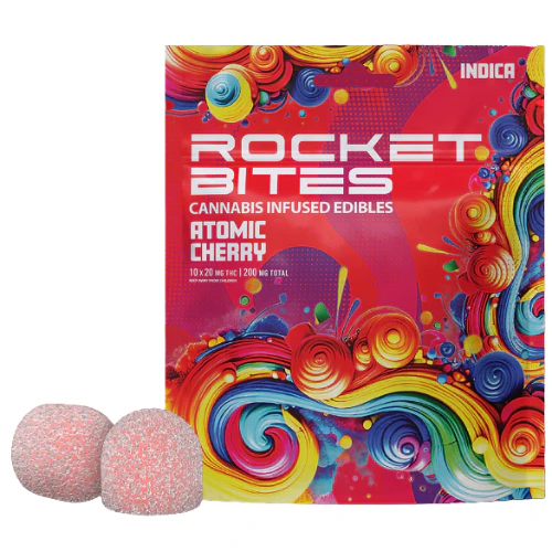 Rocket Bites - Rocket Bites - Atomic Cherry 200mg Main Image