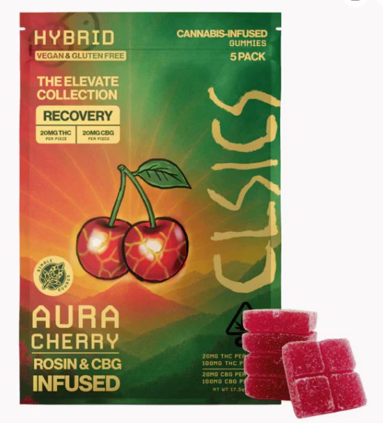 CLSICS - Aura Cherry - 100mg - THC/CBG Main Image