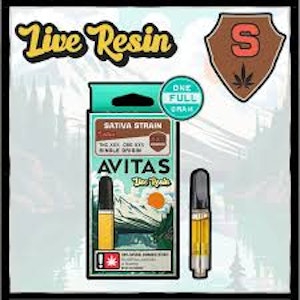 Avitas - Avitas Banana Cakes 1g Live Resin Cart
