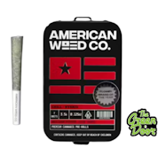 AMERICAN WEED CO. - Apples and Bananas - Diamond Infused Preroll - 0.5g - 7PK