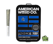 AMERICAN WEED CO. - Apple Kush - Diamond Infused Indica Preroll 7PK - 0.5G