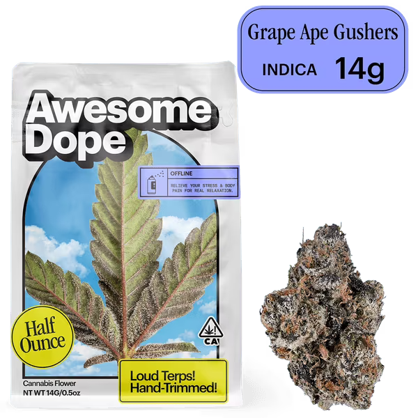 Awesome Dope | Grape Ape Gushers | 7g