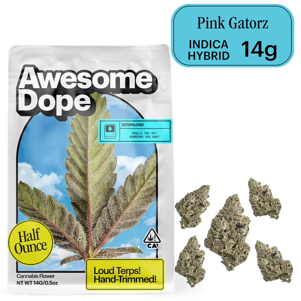 Awesome Dope | Pink Gatorz | Smalls | 14g