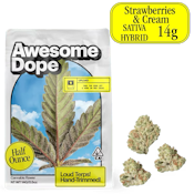 Awesome Dope | Strawberries & Cream | Smalls | 14g