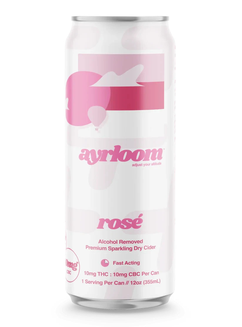 ayrloom - Ayrloom | rosé | Alcohol Removed | Premium Sparkling Dry Cider | 10mg | 12 fl oz Main Image