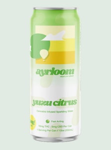 AYRLOOM - Ayrloom - 2:1 THC:CBD - Single - Yuzu Citrus Seltzer 