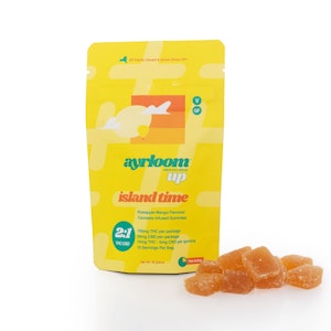 AYRLOOM - Island Time 10mg Pineapple Mango 2:1 Gummies 10 Pack | ayrloom