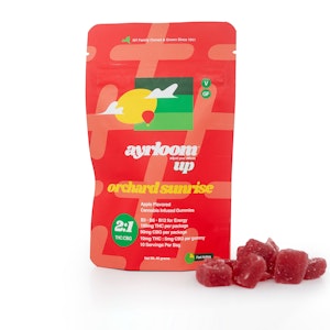 AYRLOOM - Orchard Sunrise 10mg Cranberry Apple 2:1 Gummies 10 Pack | ayrloom