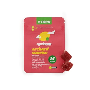Ayrloom - Orchard Sunrise 1:1 Gummies 2 Pack | Ayrloom | Edible