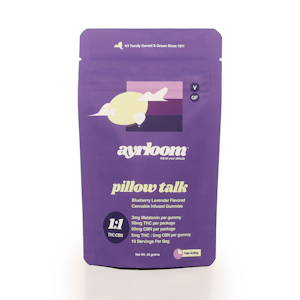 AYRLOOM - Ayrloom-Pillow Talk Blueberry Lavendar- Gummies-5mg/10pack