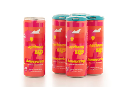 AYRLOOM - Ayrloom - 2:1 Honey Crisp Apple Cider THC:CBD - Hybrid - 4Pk 