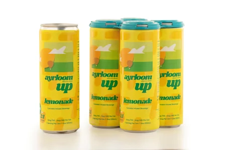 ayrloom - Ayrloom Up - Lemonade - 4pk Can (10MG THC/5MG CBD/CAN) Main Image