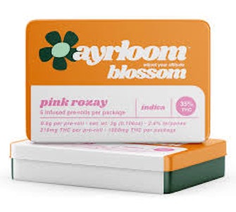 AYRLOOM - Pink Rozay | Infused | Preroll | 5pk/3g (Ayrloom)