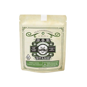 B.O.B STASH - B.O.B. Stash Pine Tar Kush Flower 3.5g