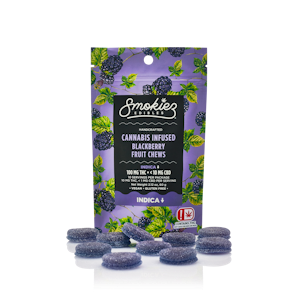 SMOKIEZ - Blackberry (100mg) Fruit Chews (I)