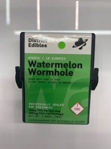 Critical Solutions - District Edibles Wormhole Watermelon 250mg (Medical)