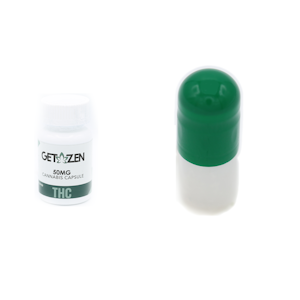 Get Zen - High THC 50 mg 20 Count 1000mg