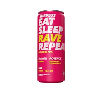 Surplus - Surplus - Strobe Energy Drink - 20mg THC/10mg THCV