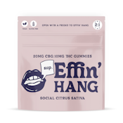 Effin-2:1 Hang Social Citrus-10pk/100mg