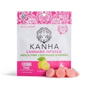 Kanha - Pink Lemonade 1:1 - Gummies - 10pk - 100mg