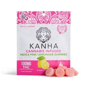 KANHA - Kanha -Classic - Pink Lemonade - Gummies - 10pk - 100mg