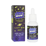1,034mg 33:1 THC:CBN Sleepy Wow Drops Tincture 30ml - SuperWow