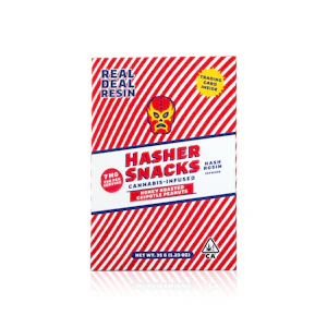 REAL DEAL RESIN - REAL DEAL RESIN - Edible - Slurricane - Rosin Infused Peanuts - Hasher Snacks - 100MG