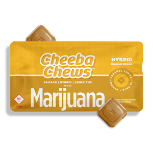 CHEEBA CHEW - CHEEBA CHEW CARAMEL BALANCED 100MG