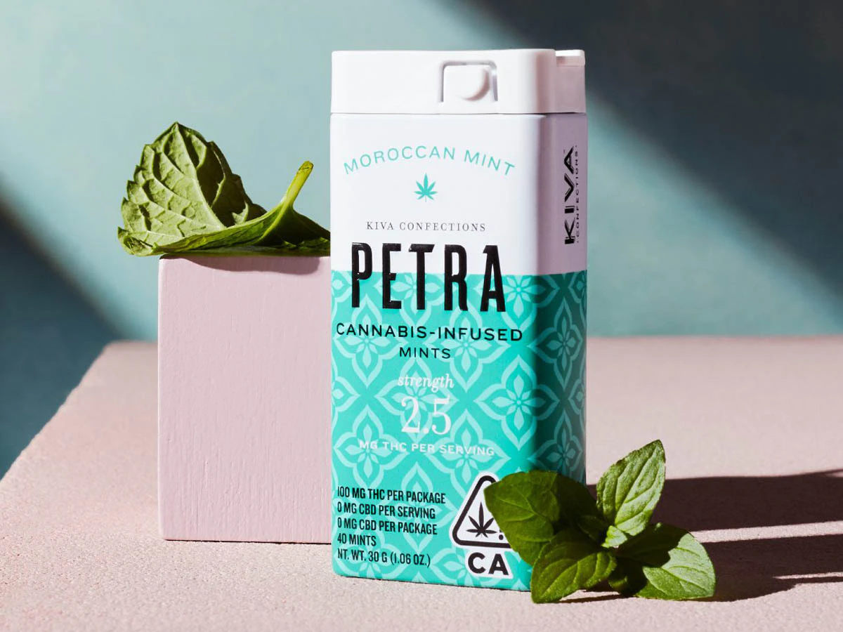 PETRA - Petra - Moroccan Mint - 100mg THC Mints - 40pk Main Image