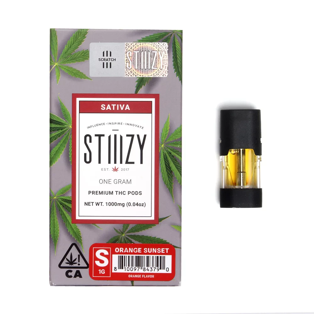 STIIIZY - Stiiizy - Orange Sunset Pod 1g Main Image