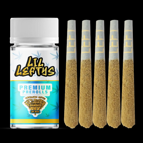 Left Coast - Maui Wawi - Hybrid - Lil Lefty Premium (Infused Pre-Roll) 5pk, 3.75g | Left Coast      -mm12 back