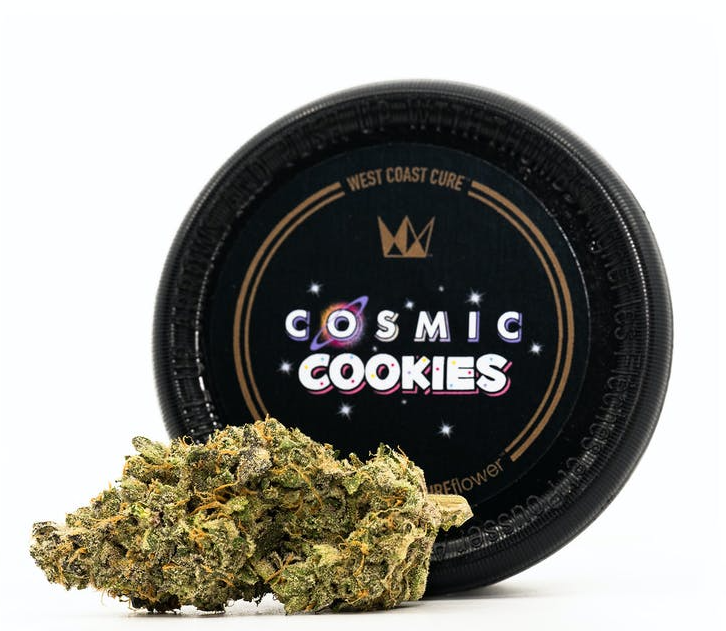 WEST COAST CURE Cosmic Cookies 3.5g (H) Oceanside Cannabis On Demand