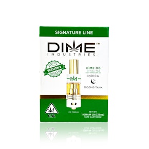 DIME INDUSTRIES - Cartridge - Dime OG - 1G