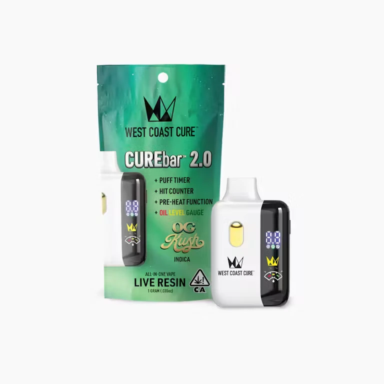 West Coast Cure - West Coast Cure - Disposable - OG Kush Live Resin - 1g Main Image