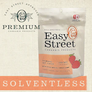 Easy Street Extracts - Strawberry Tart (200mg) Gummies (S)