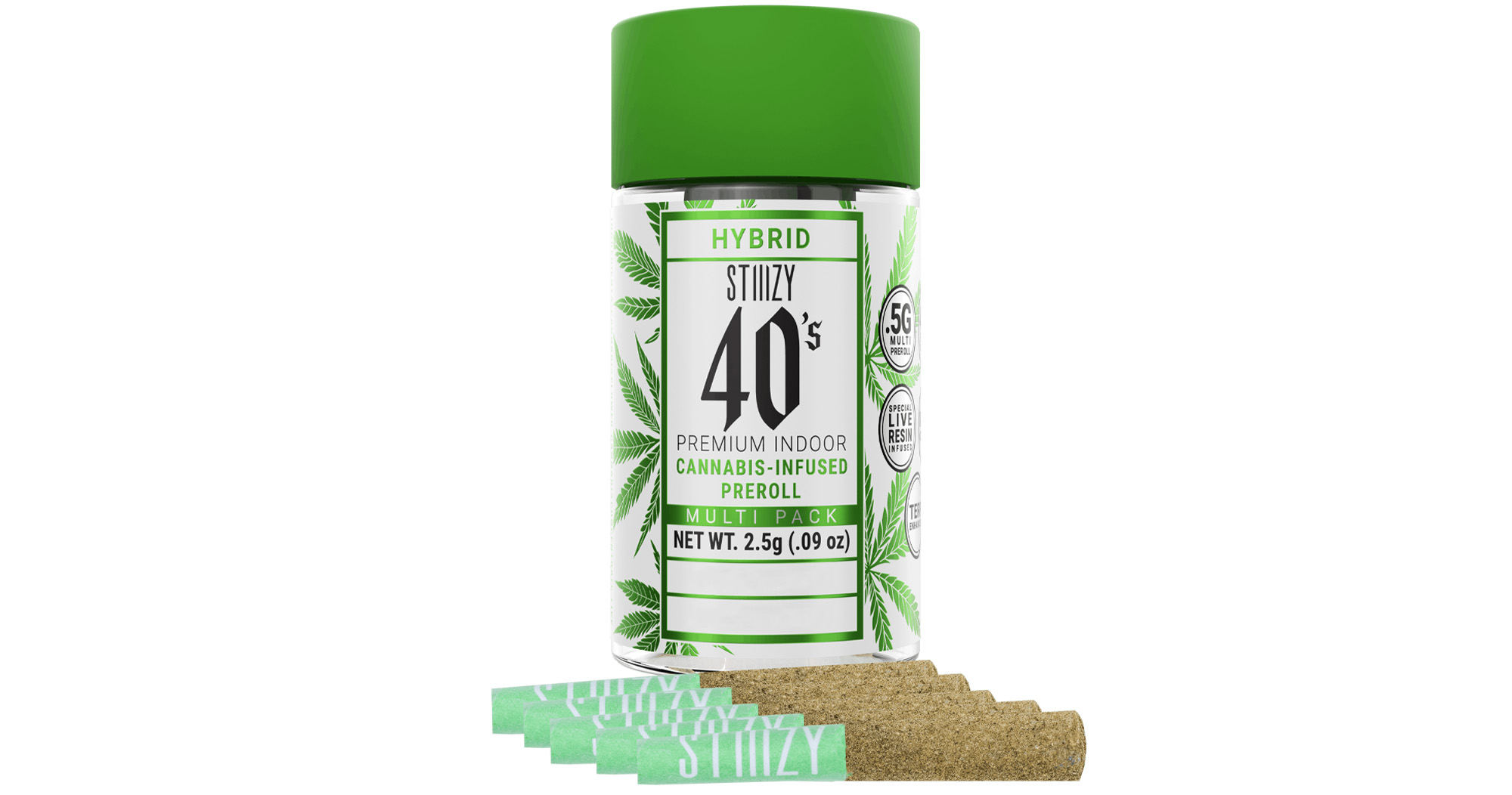 Strawnana 40's Premium Infused Pre-Rolls - 5ct