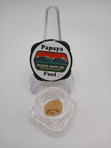 Papaya Fuel - 1g Hash Rosin - Rugged Roots