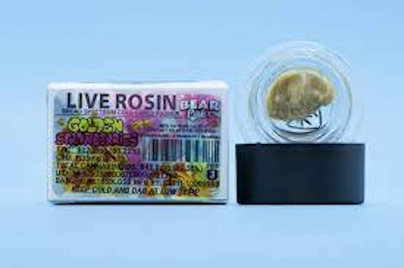 Bear Labs - Golden Strawberries Live Rosin Badder 1g
