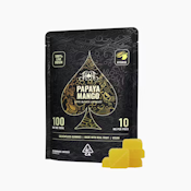 Heavy Hitters Live Rosin Gummies - Papaya Mango 100mg