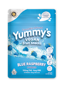 Blue Raspberry | Yummy's Fruit Chews 100mg THC | Glowing Buddha